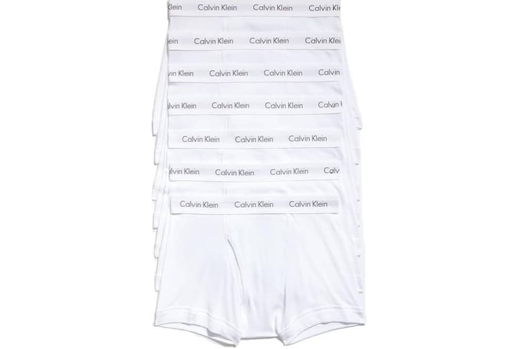 Calvin Klein Men's Cotton Classics Trunks 7-Pack (XXL only): $17