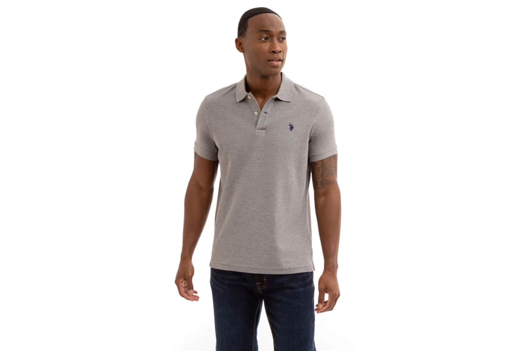 U.S. Polo Assn. Men's Pique Polo Shirt: $7