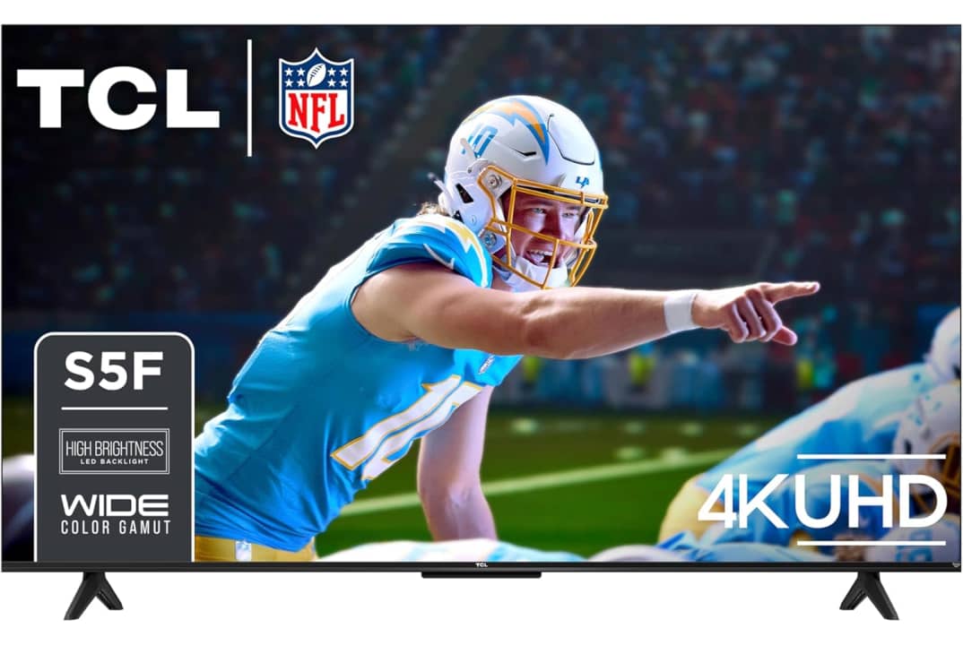 TCL S5 50S551F 50" 4K HDR LED Smart TV: $240