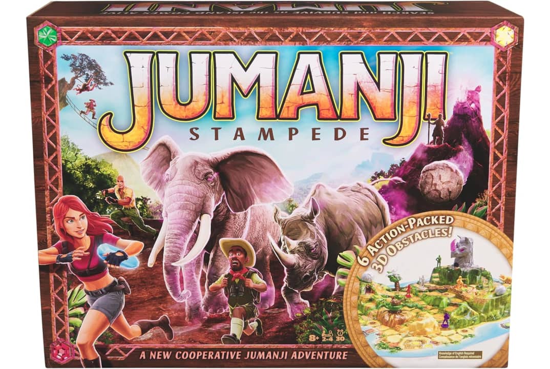 Spin Master Jumanji Stampede Cooperative Board Game: $16.89