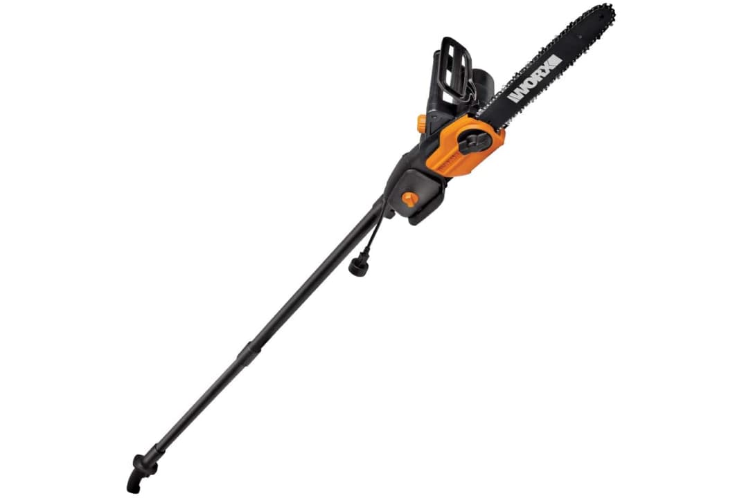 Worx 8A 10" 2-in-1 Electric Pole Saw and Chainsaw: $63
