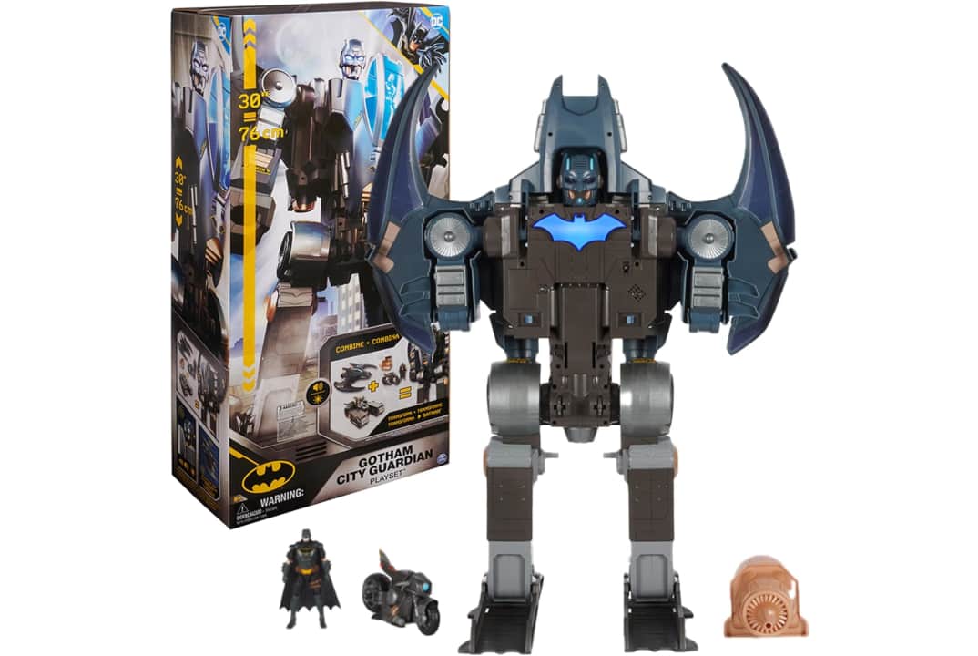 DC Comics Batman Gotham City 4-in-1 Guardian Playset for $35