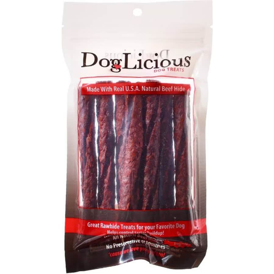 Canine's Choice DogLicious Munchy Basted Rawhide Chew Stick Dog Treat 8-Pack: $2.33 Canine's Choice DogLicious Munchy Basted Rawhide Chew Stick Dog Treat 8-Pack: $2.33