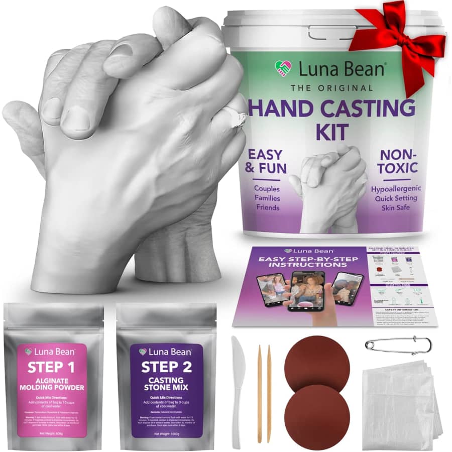 Couples Hand Casting Kit: $29