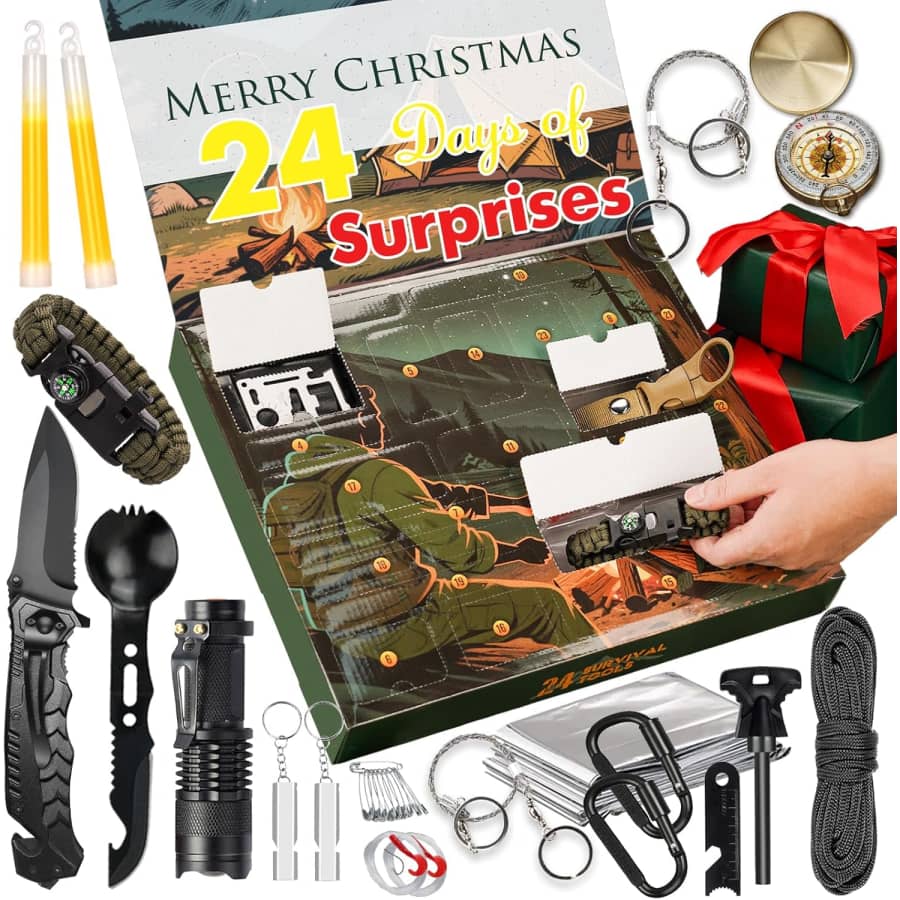 Survival Kit Advent Calendar: $21 Survival Kit Advent Calendar: $21