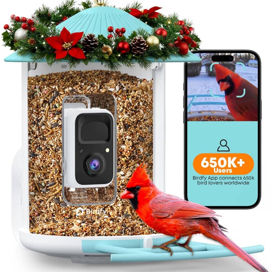 Netvue Smart Bird Feeder with Camera: $74.99