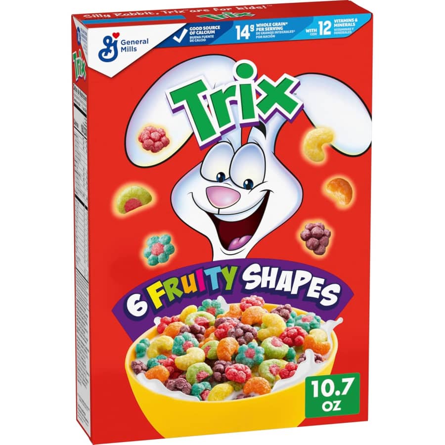 Trix Breakfast Cereal 10.7-oz. Box: $1.75 via Sub & Save