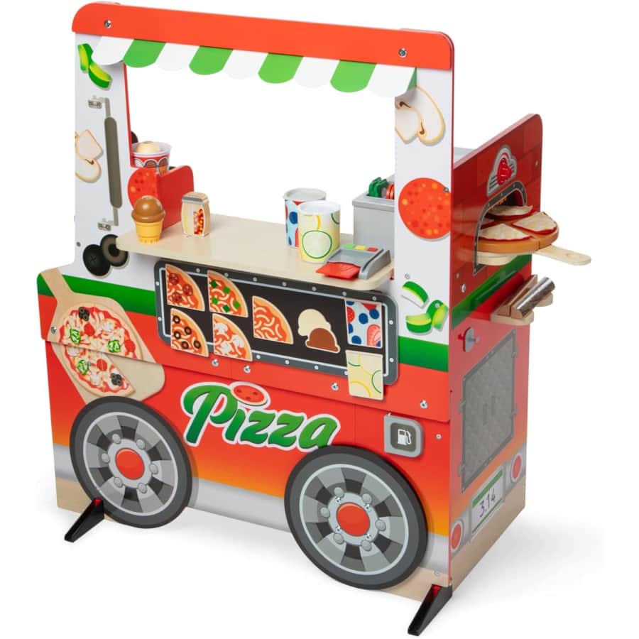 Melissa & Doug Wooden Pizza Food Truck Activity Center: $78.75 Melissa & Doug Wooden Pizza Food Truck Activity Center: $78.75