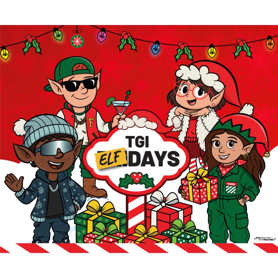 TGI Elfdays Holiday Takeover: Weekly specials and holiday events TGI Elfdays Holiday Takeover: Weekly specials and holiday events