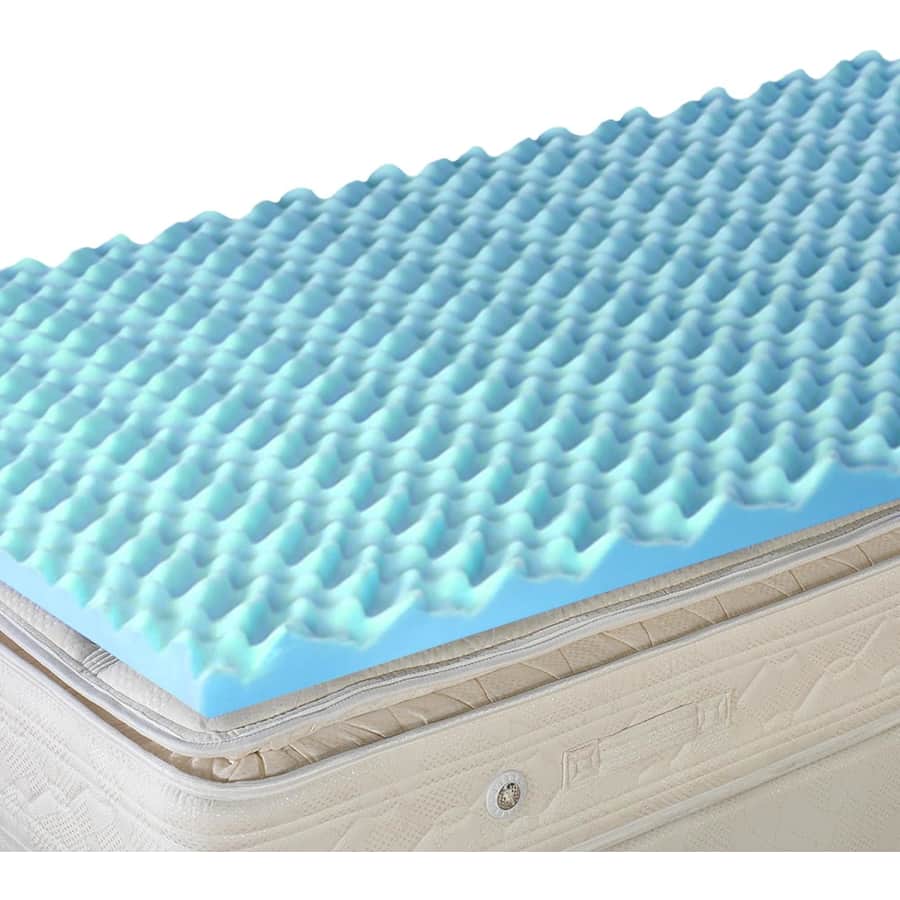 DMI 3" Foam Twin Mattress Topper: $30