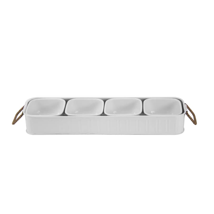 BH&G Galvanized Steel Condiment Tray: $6.88 BH&G Galvanized Steel Condiment Tray: $6.88