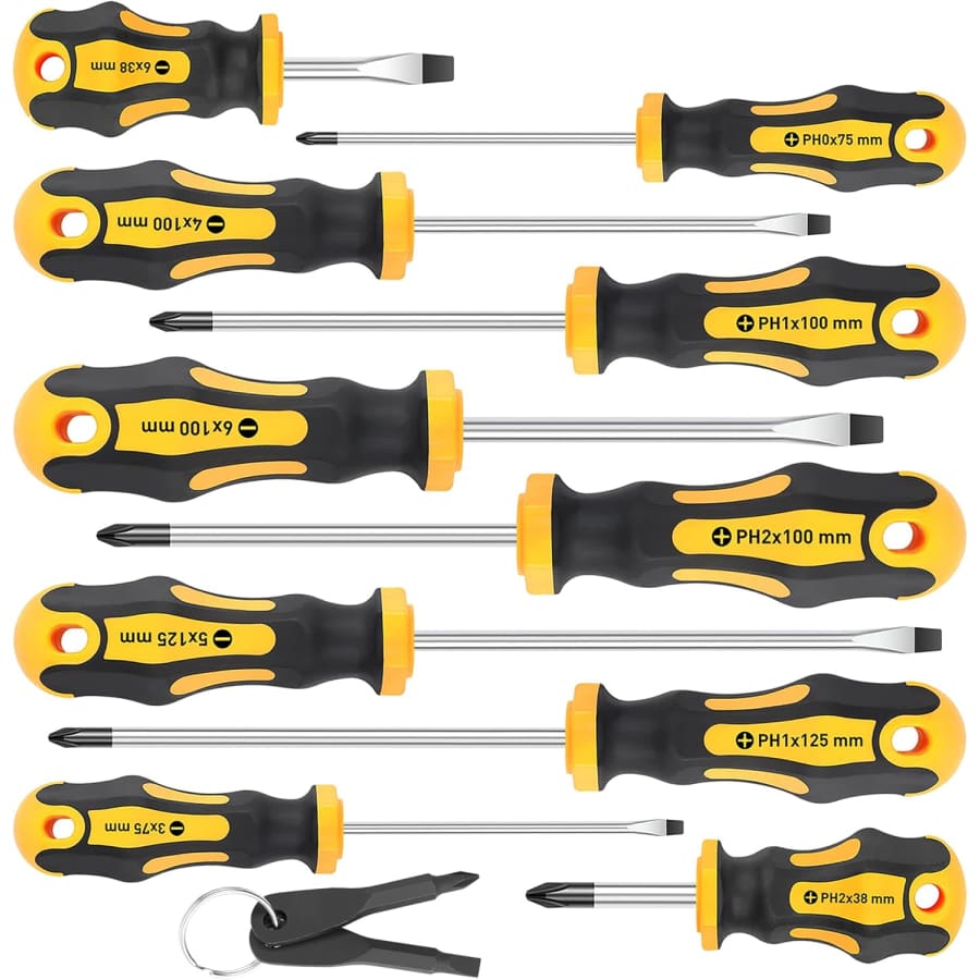 Amartisan 10-Piece Magnetic Screwdrivers Set: $8.99 Amartisan 10-Piece Magnetic Screwdrivers Set: $8.99