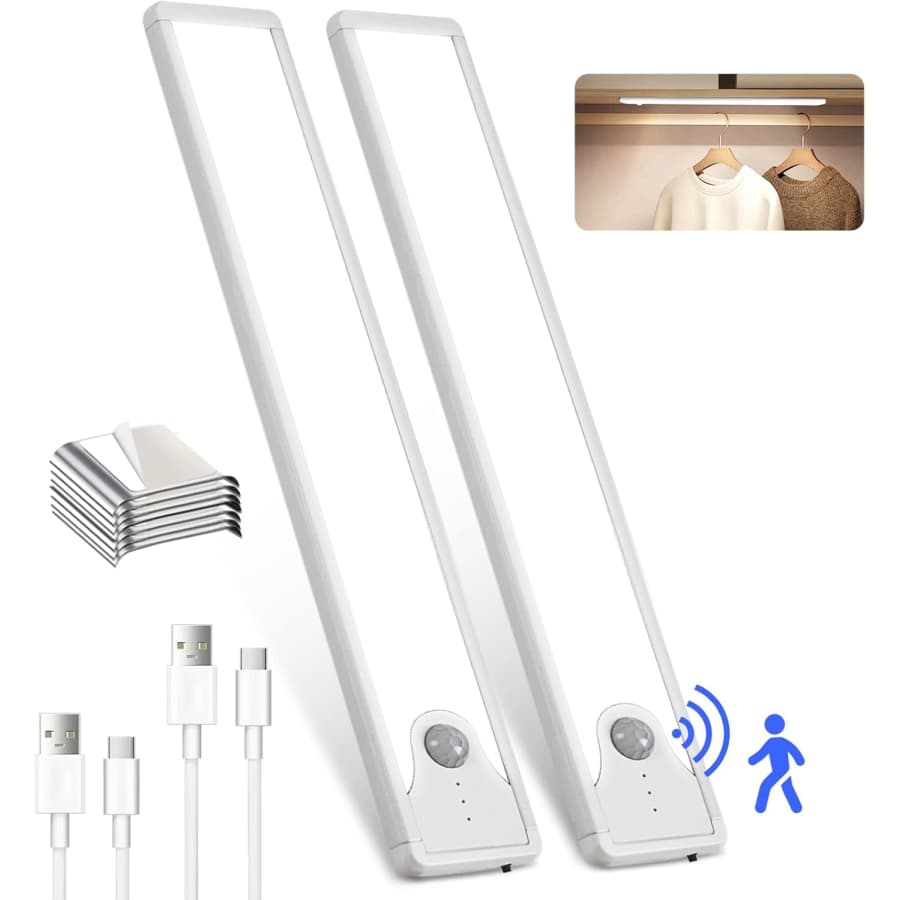 SunLinkCo 8" LED Motion Sensor Cabinet Light 2-Pack: $9.99 SunLinkCo 8" LED Motion Sensor Cabinet Light 2-Pack: $9.99