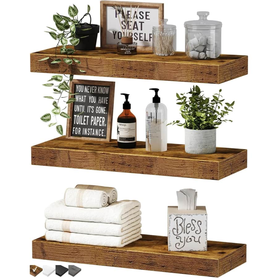 Floating Shelves 3-Pack: $20