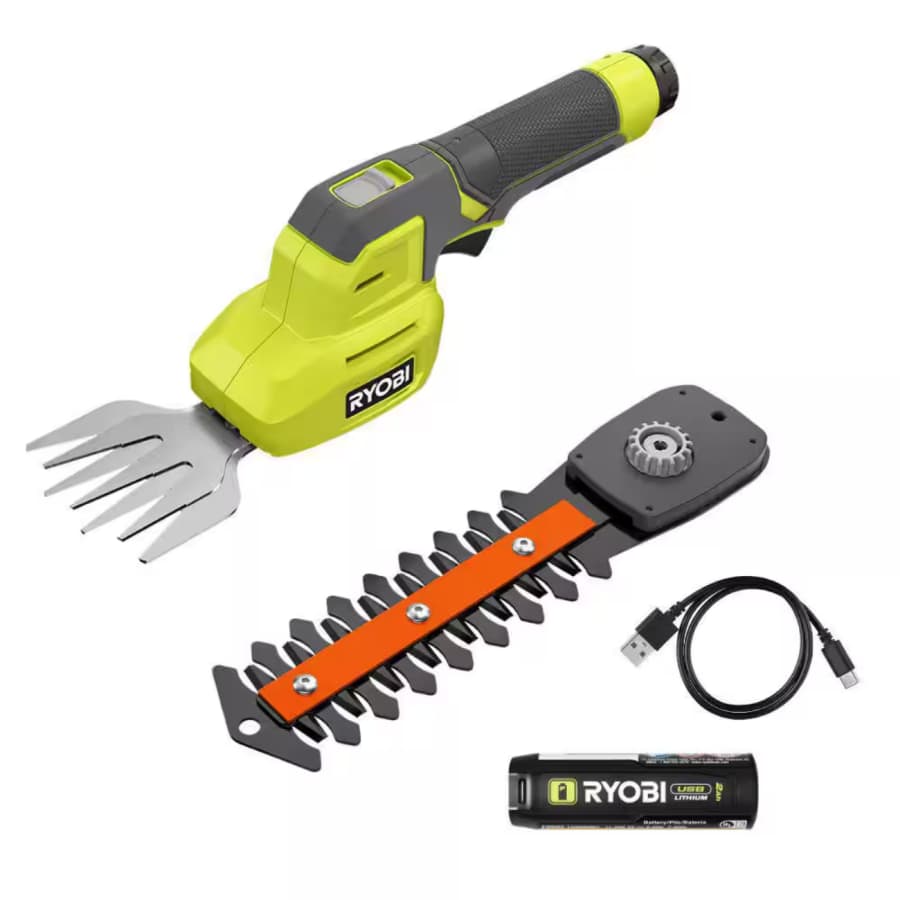 Ryobi USB Lithium Shear Shrubber Kit: $50