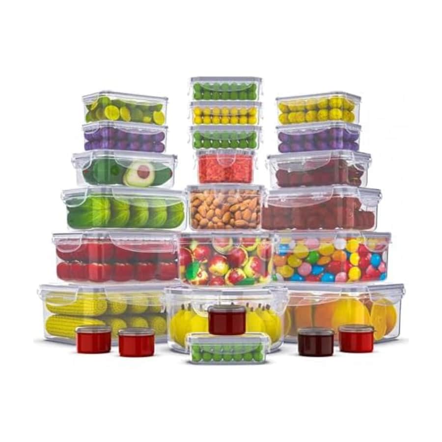 RockBerry Large Food 50pc Storage Container Set: $25 RockBerry Large Food 50pc Storage Container Set: $25