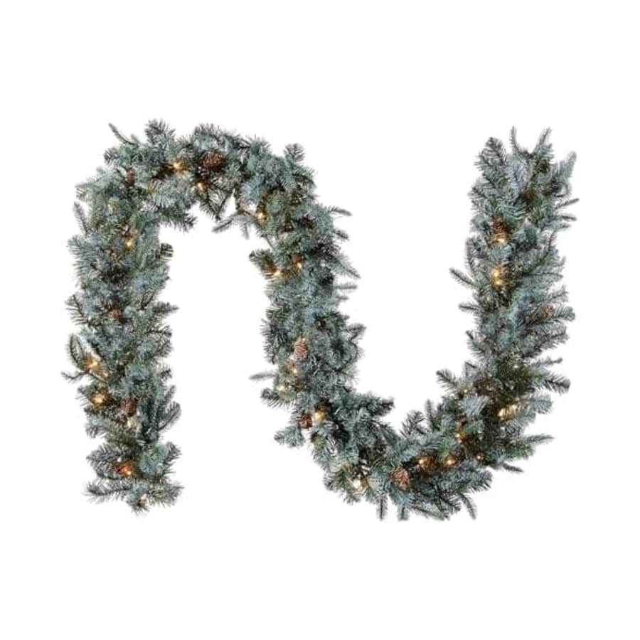 National Tree Company Pre-Lit 9' 'Feel Real' Artificial Christmas Garland: $19.99