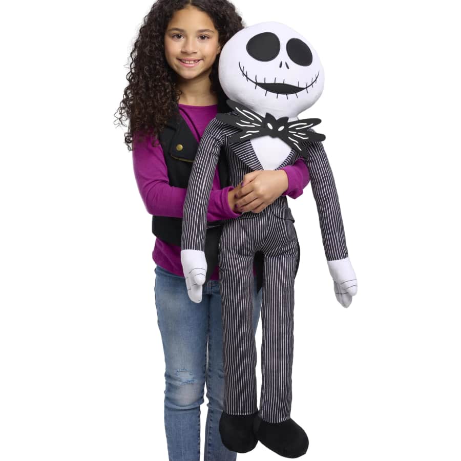The Nightmare Before Christmas 40" Plush Jack Skellington or Sally: $20 The Nightmare Before Christmas 40" Plush Jack Skellington or Sally: $20