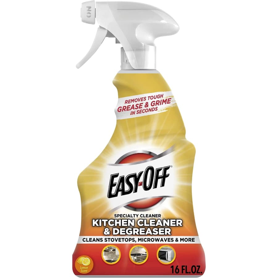 Easy-Off 16-oz. Kitchen Degreaser Spray: $3.59 Easy-Off 16-oz. Kitchen Degreaser Spray: $3.59