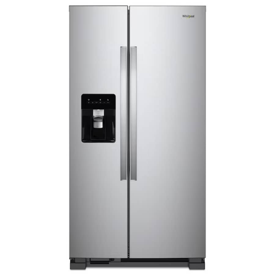 Whirlpool 24.6-Cu. Ft. Side-by-Side Refrigerator with Ice Maker: $1,099