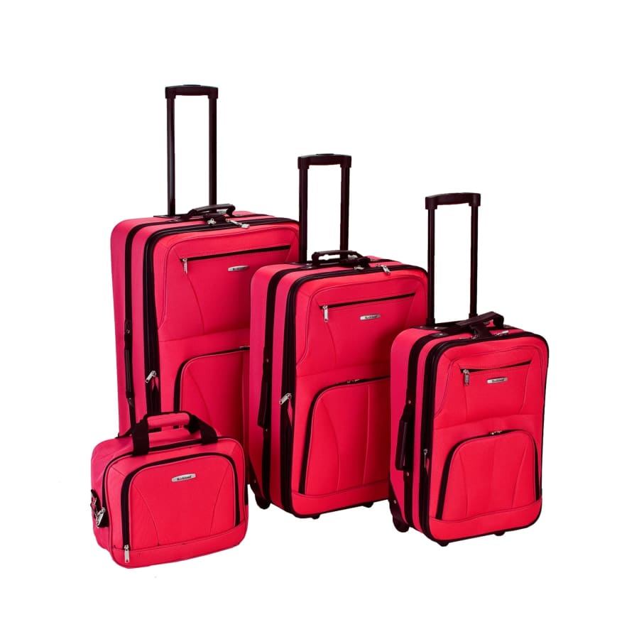 Rockland Journey 4-Piece Softside Luggage Set: $61