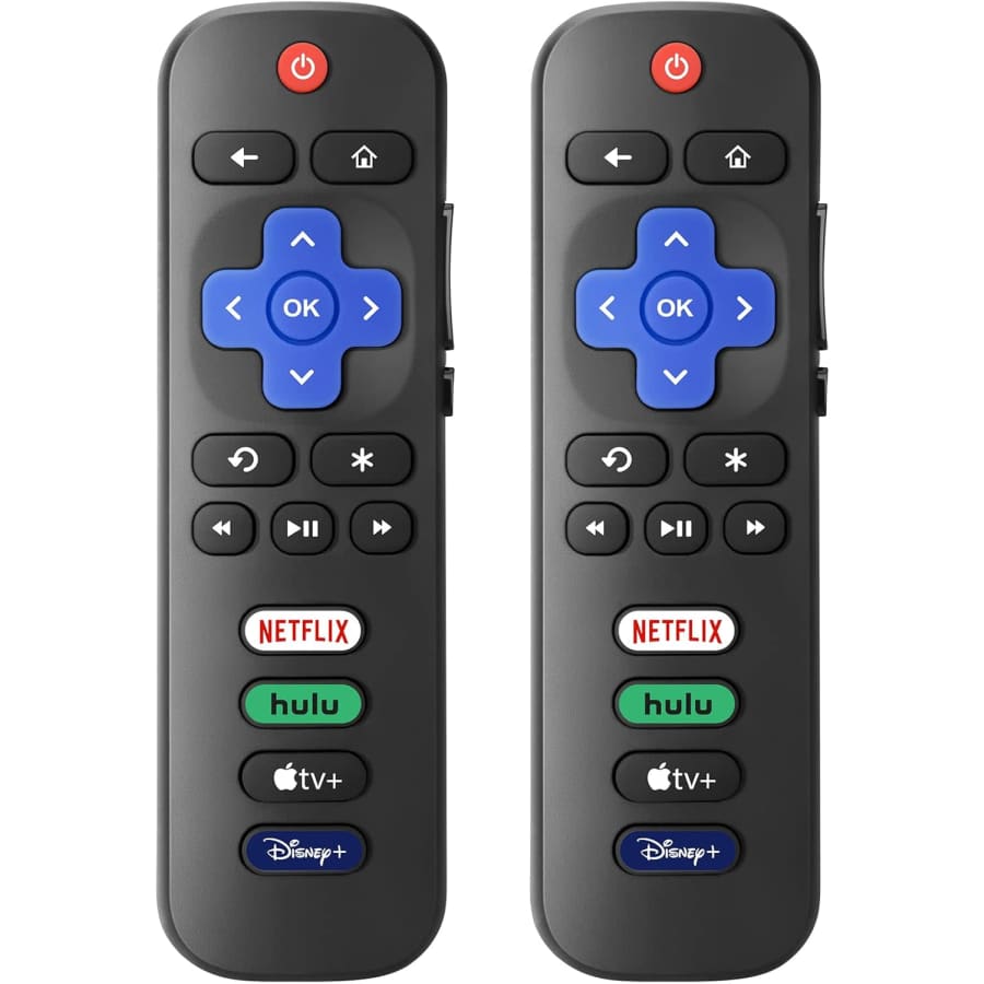 Loutoc Replacement Remotes for Roku TV 2-Pack: $8.81