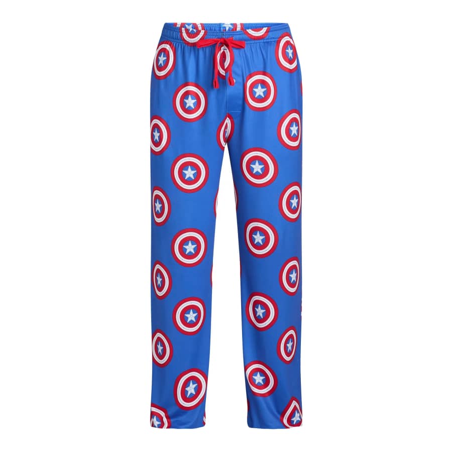 Captain America Men's Pajama Sleep Pants: $4.75 Captain America Men's Pajama Sleep Pants: $4.75