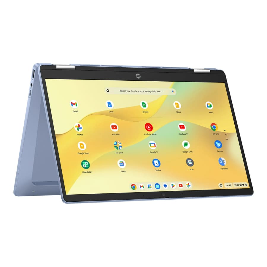 HP Chromebook x360 N100 14" Touch Laptop: $189
