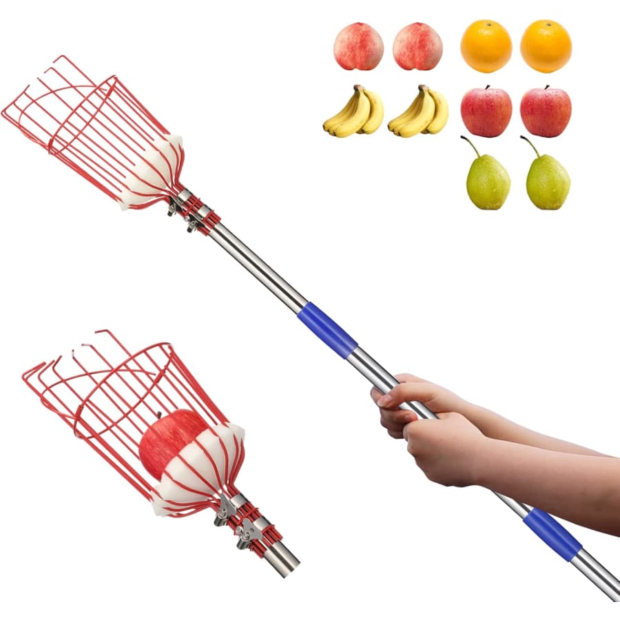 Fruit Picker Pole with Basket: $18 Fruit Picker Pole with Basket: $18
