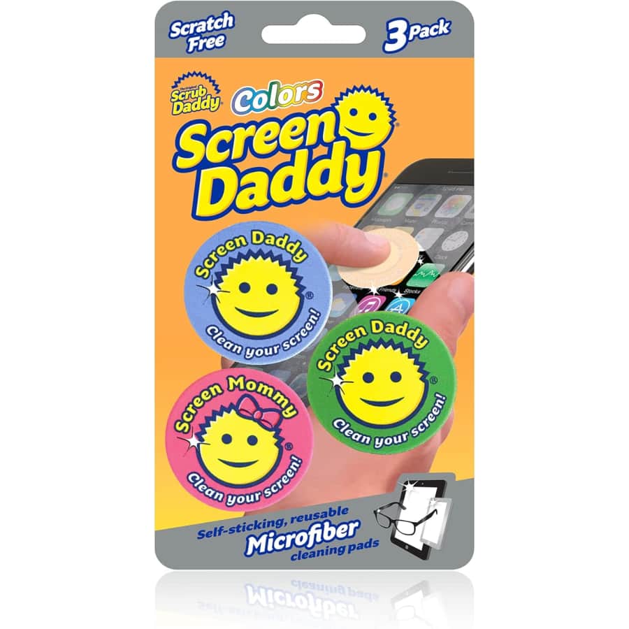 Scrub Daddy Screen Daddy Microfiber Cleaning Pads 3-Pack: $6.44