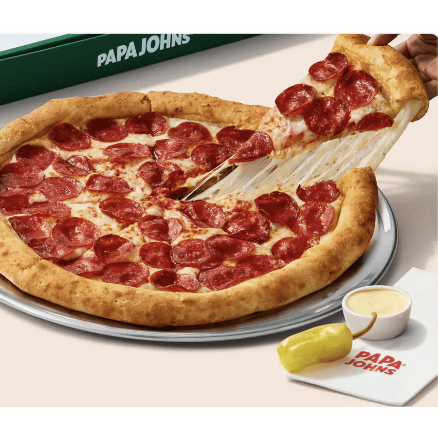 Papa John's Carryout Offer: 50% off regular menu price pizzas Papa John's Carryout Offer: 50% off regular menu price pizzas
