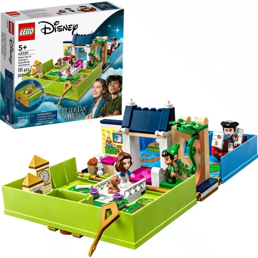 LEGO Disney Peter Pan & Wendy's Storybook Adventure Building Set: $11.99 LEGO Disney Peter Pan & Wendy's Storybook Adventure Building Set: $11.99