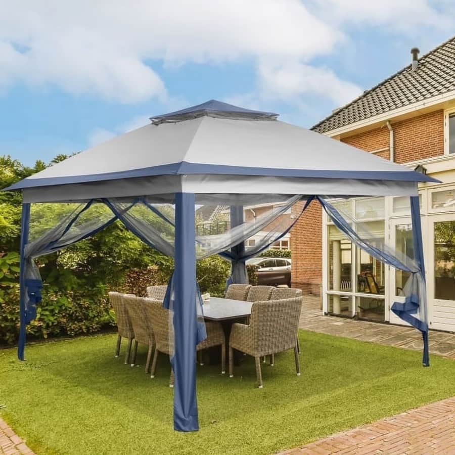 Ainfox Collapsible 11'x11' Backyard Gazebo: $110