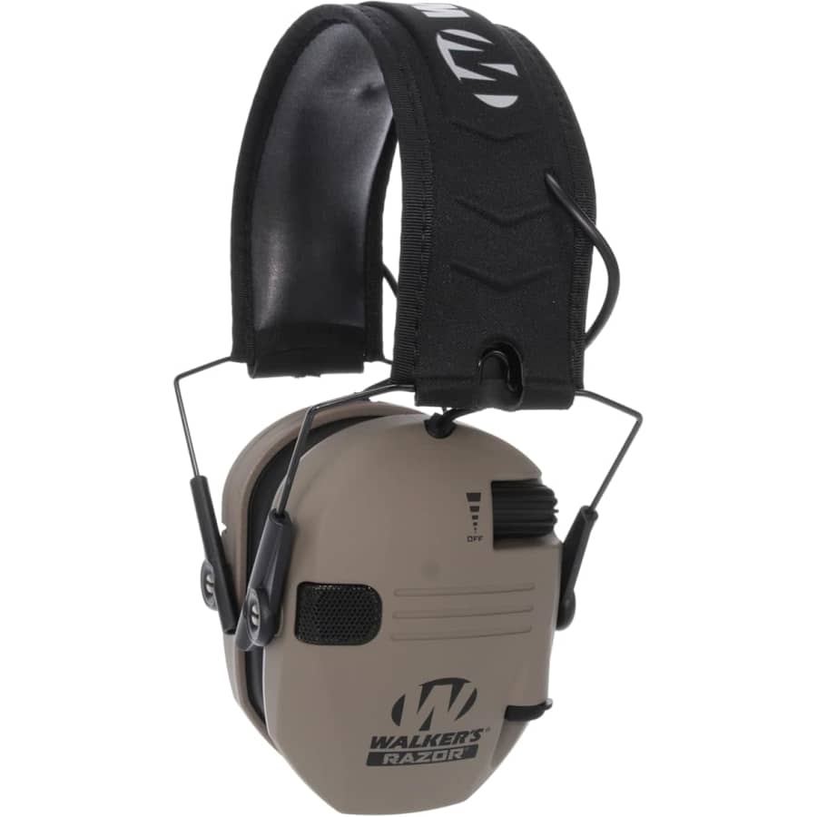 Walker's Razor Slim Ultra Low Profile Earmuffs: $32