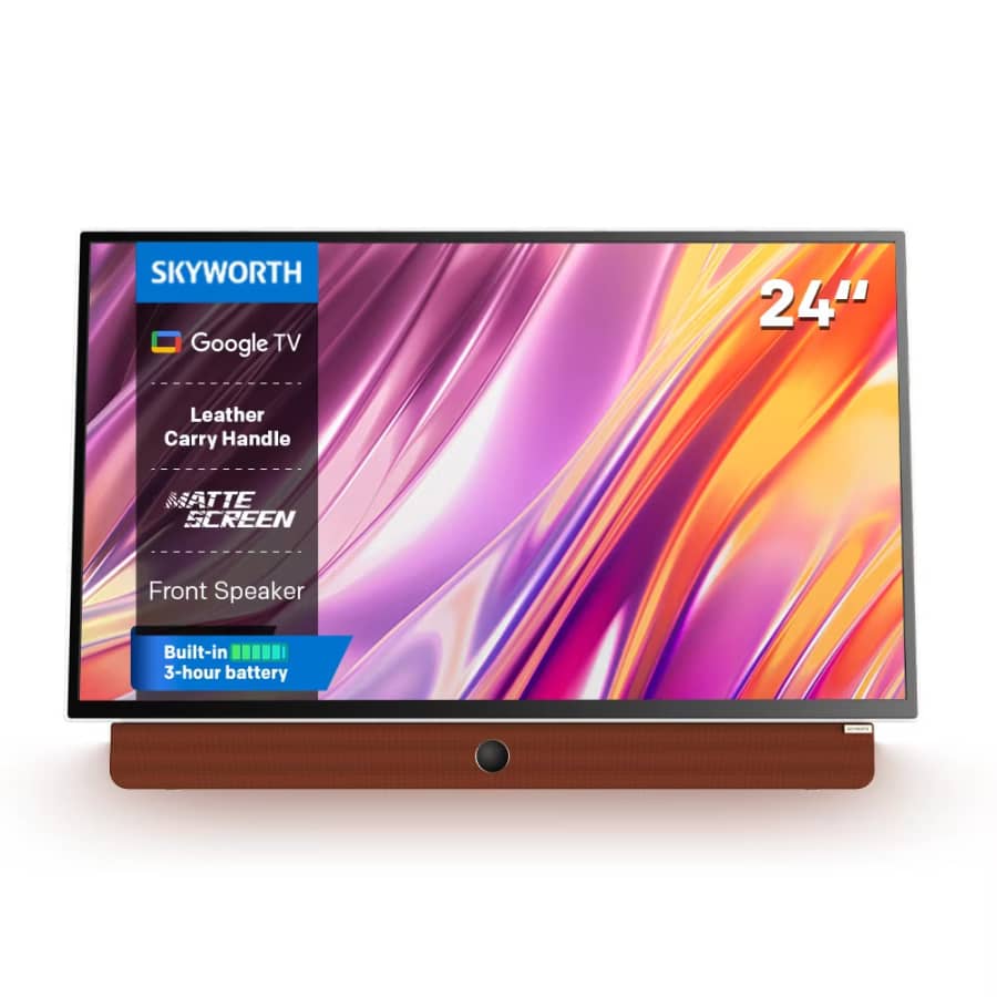 Skyworth 24" P100 Companion Series 1080p Portable Smart TV: $325