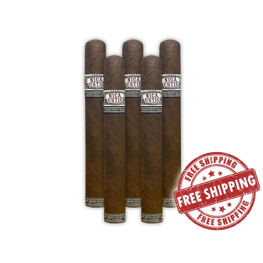 Nica Rustica Shade Toro Cigar 5-Pack: $20 Nica Rustica Shade Toro Cigar 5-Pack: $20
