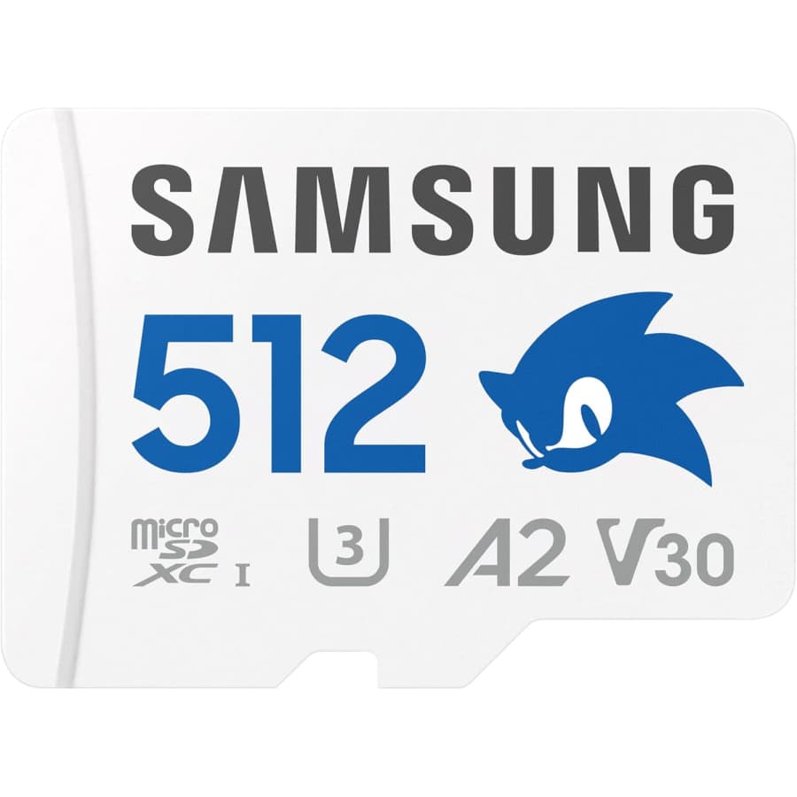 Samsung PRO Plus Sonic The Hedgehog 512GB microSDXC Memory Card: $28.49 w/ Prime Samsung PRO Plus Sonic The Hedgehog 512GB microSDXC Memory Card: $28.49 w/ Prime