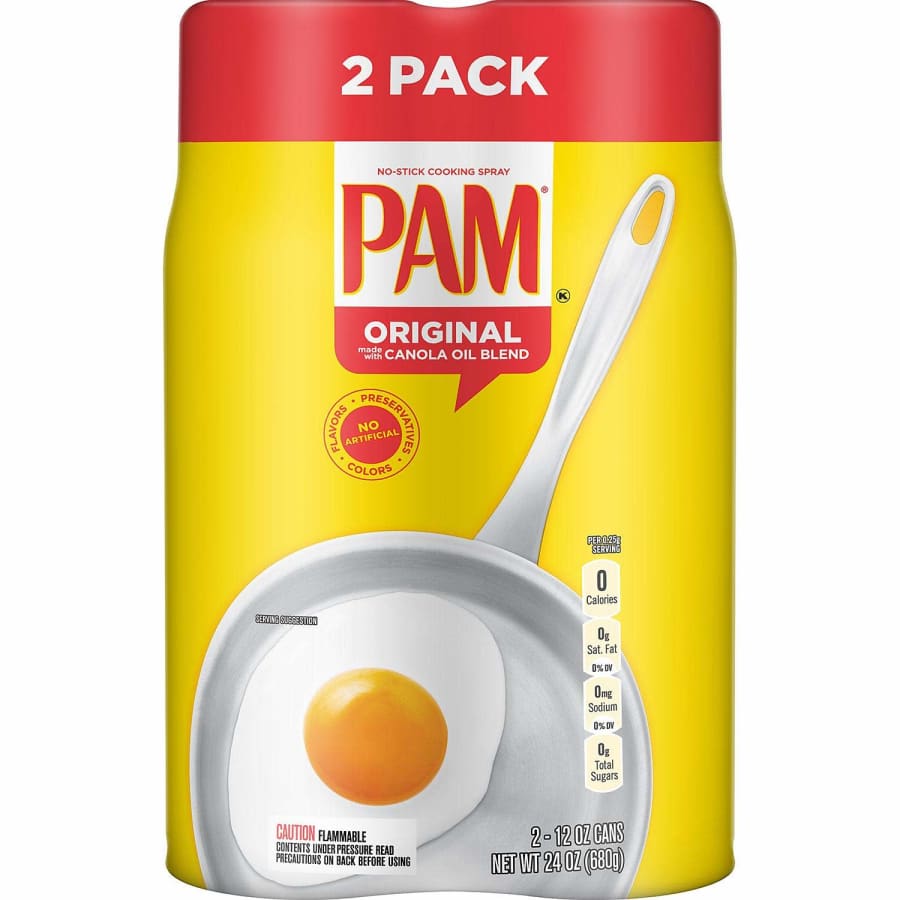 Pam Original 12-oz. Cooking Spray 2-Pack: $6.48