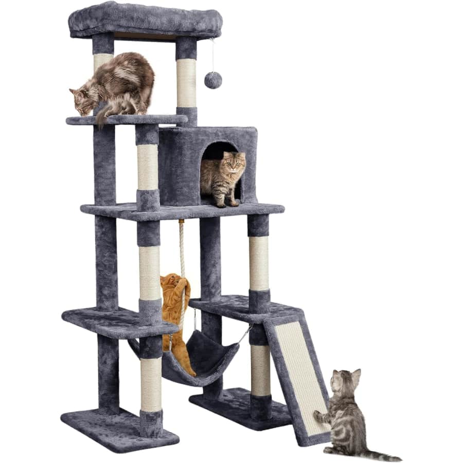 Yaheetech 63" Multi-Level Cat Tree: $51.29