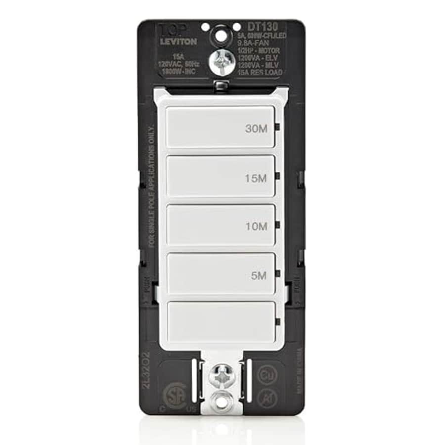 Leviton Countdown Timer Switch: $22 Leviton Countdown Timer Switch: $22