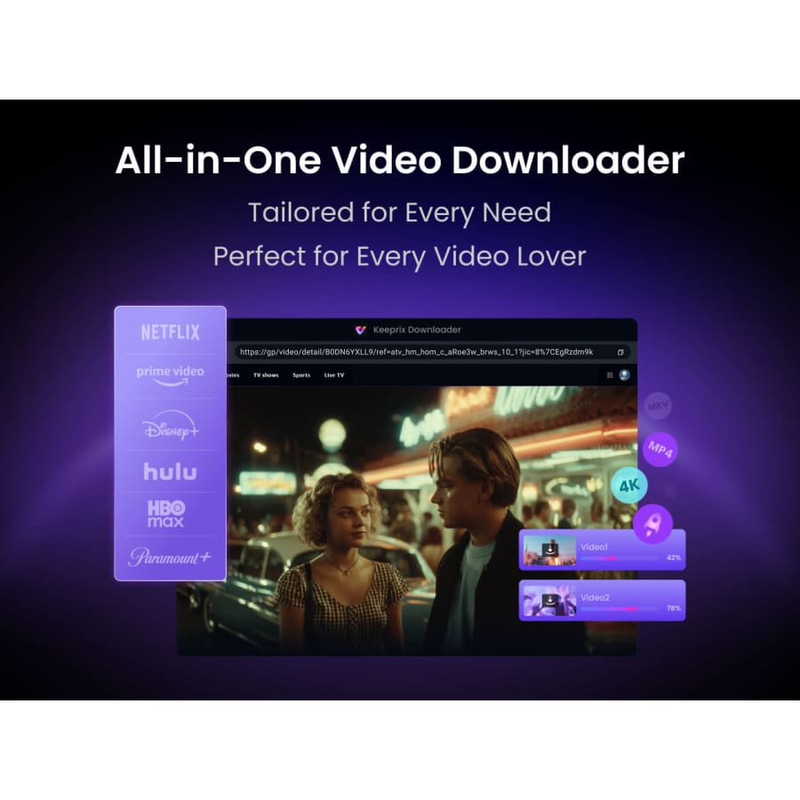 Keeprix All-in-One Streaming Video Downloader at StackSocial: Lifetime Subscription for $96
