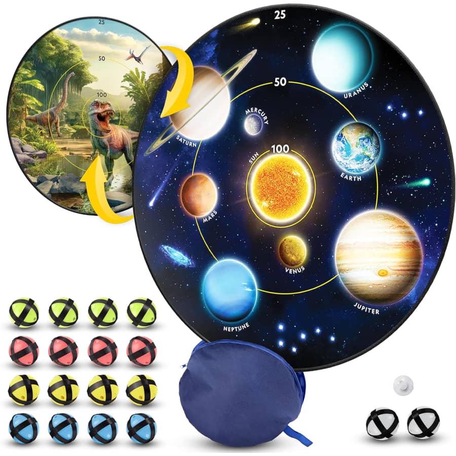 National Geographic Kids' Glow in the Dark Dart Board: $8.05 National Geographic Kids' Glow in the Dark Dart Board: $8.05