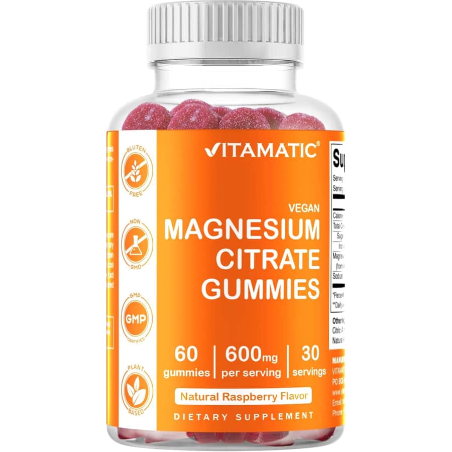 Vitamatic Vitamagic Magnesium Gummies 600mg 60-Count Bottle: $8 w/ Subscribe & Save Vitamatic Vitamagic Magnesium Gummies 600mg 60-Count Bottle: $8 w/ Subscribe & Save