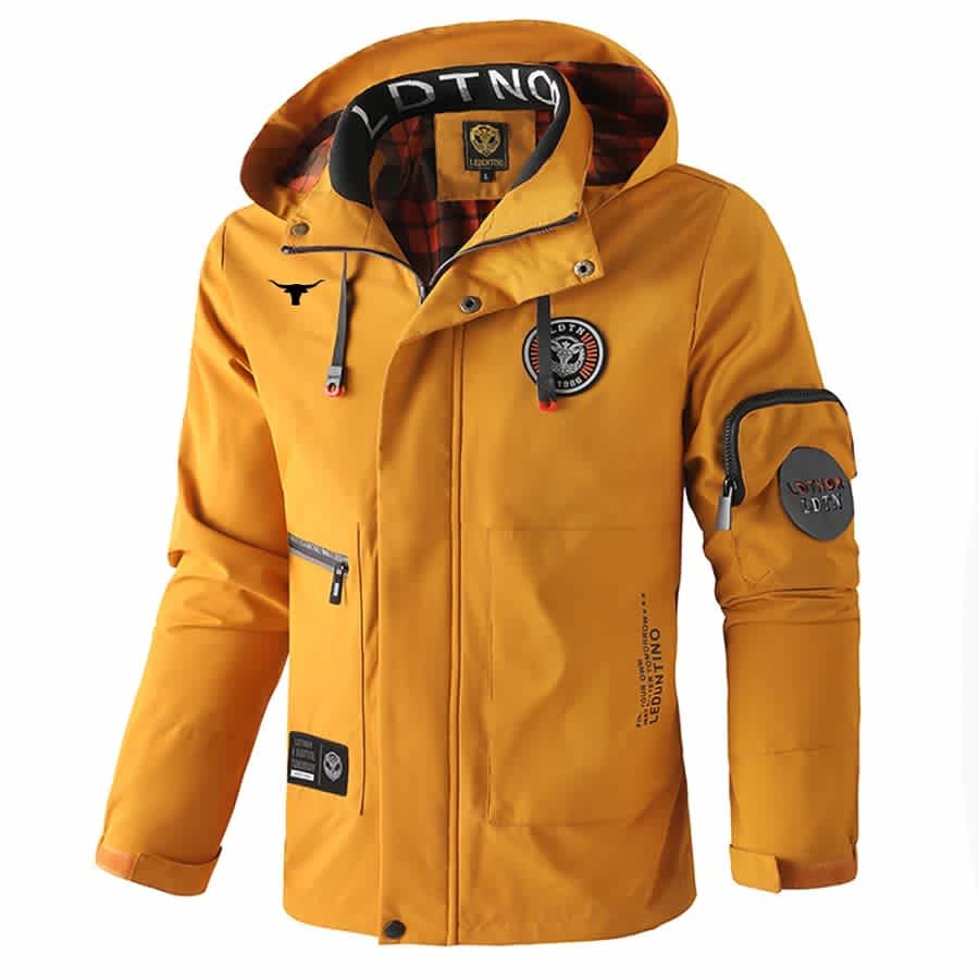Koulb Men's Waterproof Windproof Parka Jacket: $19