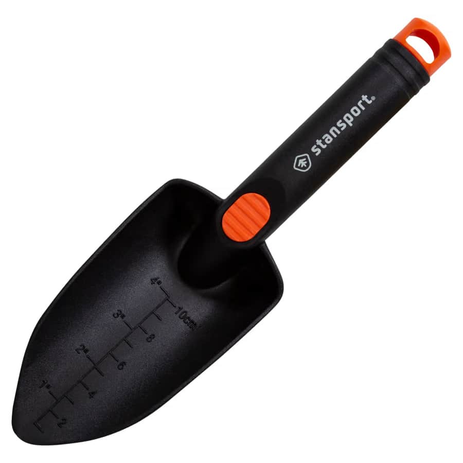 Stansport Plastic Hand Trowel: $2.99