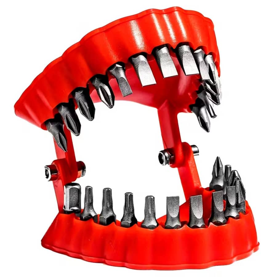Dentures Screwdriver Drill Bit Holder Ornament: $3.90 Dentures Screwdriver Drill Bit Holder Ornament: $3.90