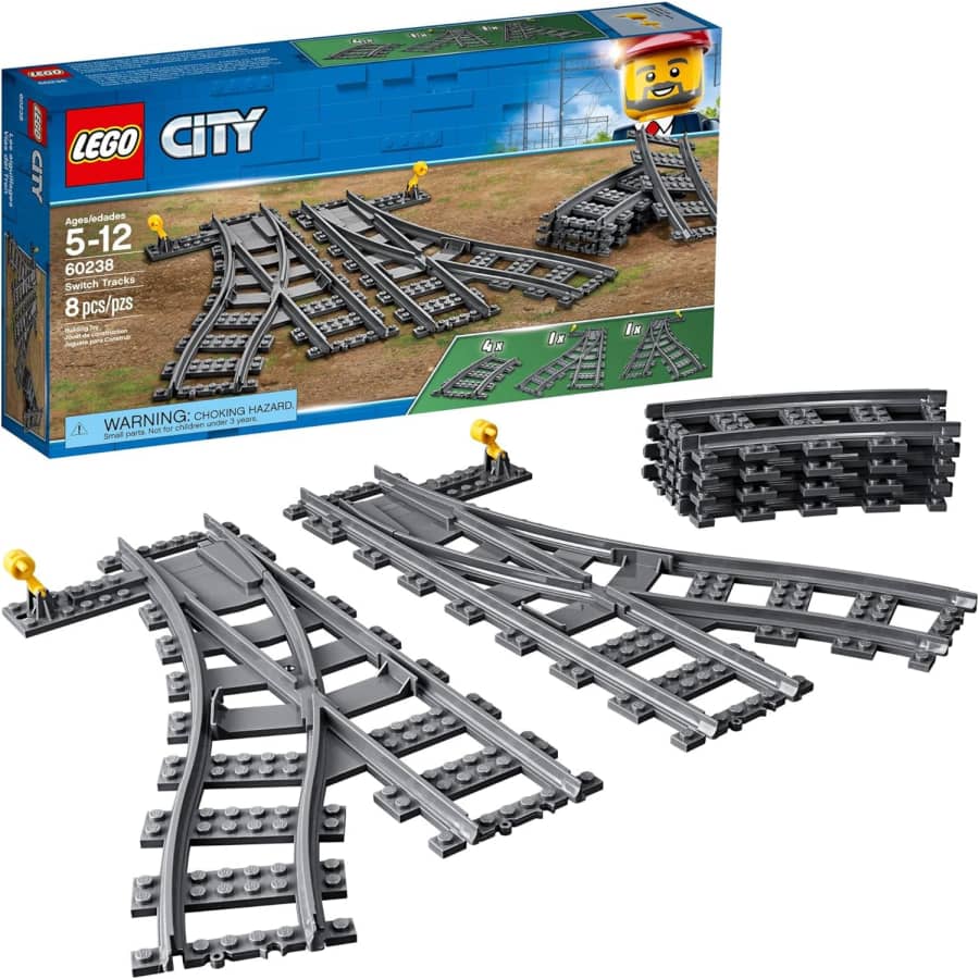 LEGO City Switch Tracks: $9.99
