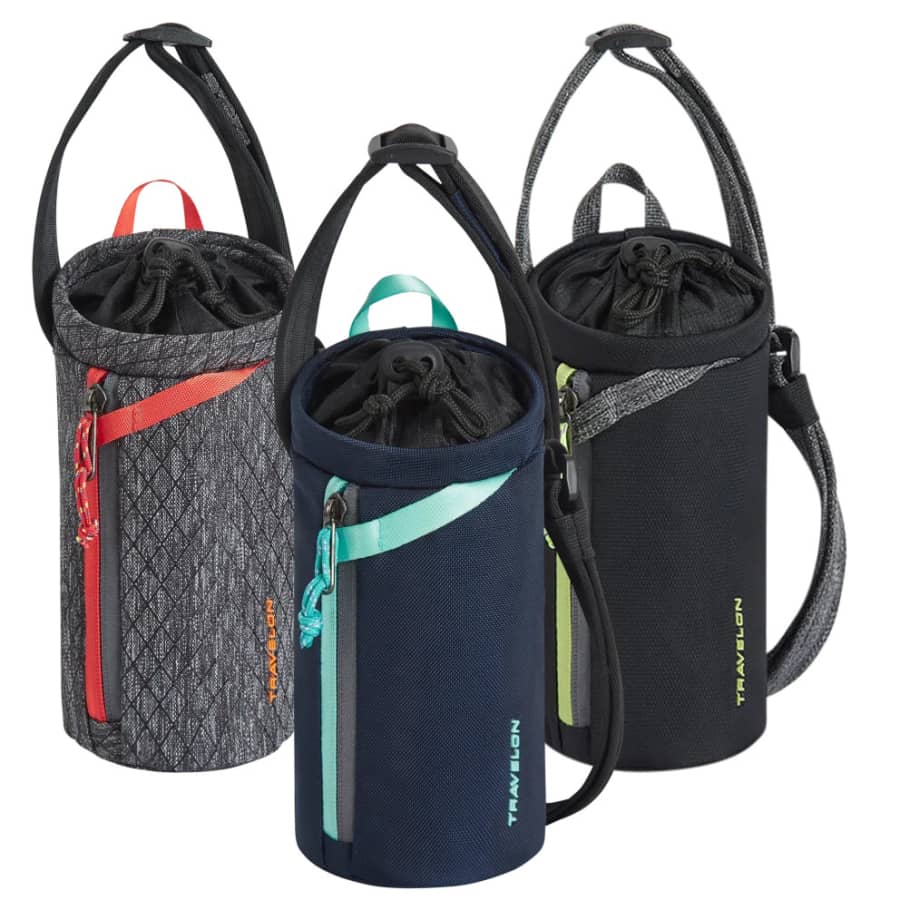 Travelon Greenlander Insulated Travel Water Bottle Bag: $10 Travelon Greenlander Insulated Travel Water Bottle Bag: $10