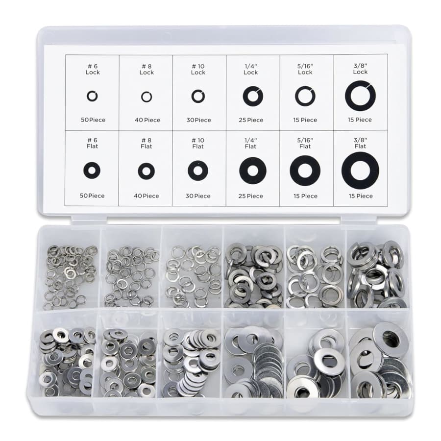 Neiko 350-Piece Washer Set: $10