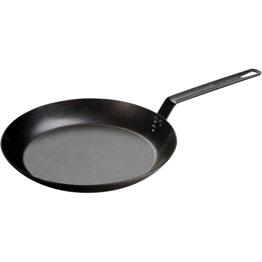 Lodge 12" Pre-Seasoned Carbon Steel Skillet: $35